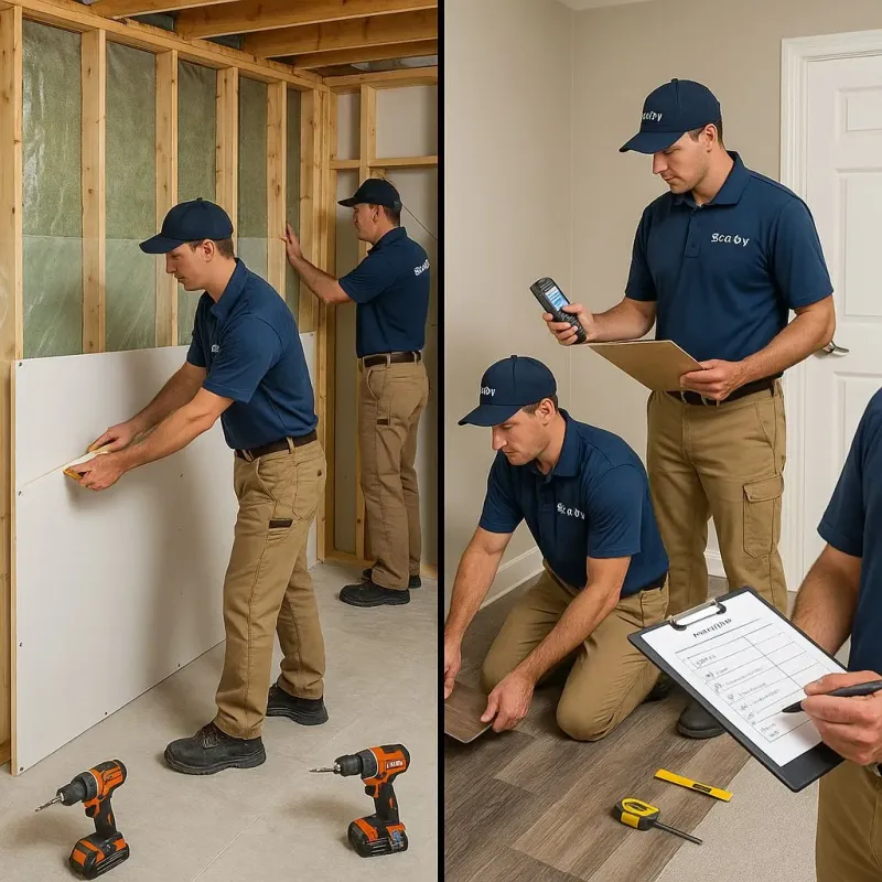 Repairs and Reconstruction process in LaVerkin, UT